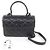 Bolso de hombro de piel de cordero Trendy CC de CHANEL Negro - vista 2