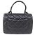 Bolso de hombro de piel de cordero Trendy CC de CHANEL Negro - vista 3