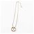 Collana Pendente Mademoiselle Rhinestone Coco Mark Y22X di Chanel D'oro - vista 4
