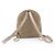 Chanel Coco Mark Turnlock Matelassé Tweed Schultertasche Braun - Ansicht 3