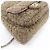 Chanel Coco Mark Turnlock Matelassé Tweed Schultertasche Braun - Ansicht 6