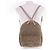 Chanel Coco Mark Turnlock Matelassé Tweed Schultertasche Braun - Ansicht 7