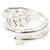 Gucci Double G Key Motif Band Ring Silvery