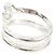 Gucci Double G Key Motif Band Ring Silvery - view 2