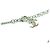 Collana in perle finte con strass Coco Mark F25C di Chanel Argento - vista 6