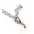 Collar de piedra natural con strass Coco Mark B25P de Chanel Rosa Blanco - vista 10