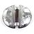 Hermès Hermes 925 Silver Touareg Belt Buckle Silvery