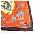 Foulard in seta Hermès Carré 140 Tendresse Feline Multicolore - vista 4