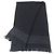 Stola in misto cashmere Chanel in nero e blu - vista 3