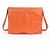 Dolce & Gabbana Borsa a Spalla/Clutch in Pelle DOLCE&GABBANA DG Logo 2 in 1 Arancione
