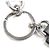 Gucci GG Supreme Canvas Ophidia Keychain - view 5