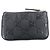 Monedero de cuero negro Gucci