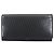 Fendi Leder Micro Zucca Langbörse Schwarz