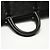 Borsa Boston in tela GG Gucci nera Nero - vista 12