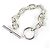 Bracciale Charm Chaine d'Ancre MM in Argento di Hermès - vista 2
