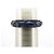 NUOVO BRACCIALE LOUIS VUITTON LEO MONOGRAM LOGO LV IN LEGNO LACCATO BLU - vista 8