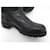 Hermès SCARPE HERMES BOOTS CAVALIERI 36 IN PELLE NERA E SUEDE FODERATE Nero  - vista 11