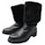 Hermès SCARPE HERMES BOOTS CAVALIERI 36 IN PELLE NERA E SUEDE FODERATE Nero  - vista 12