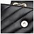 Off White Off-White Jackhammer 19 Schultertasche aus gestepptem Leder mit Kette Schwarz - Ansicht 10