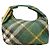 Borsa Duffle Mini Peg Burberry - Anni '20 Verde