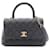 Borsa a tracolla Chanel Coco Handle nera Nero
