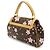 Borsa Retro PM Monogramma Cherry Blossom Louis Vuitton Marrone - vista 2