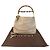 Borsa a Spalla in Pelle Gucci Bamboo Diana Marrone Beige - vista 10