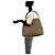 Borsa a Spalla in Pelle Gucci Bamboo Diana Marrone Beige - vista 6