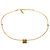 Valentino Garavani Valentino Rigid Gold-plated Gürtel - '10s Golden Metallisch