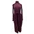 Ralph Lauren Vestido burdeos de cuello alto Púrpura