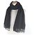 Sciarpa nera in cashmere 100% Hermès Nero - vista 2