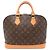 Borsa a mano Alma PM donna Louis Vuitton Marrone