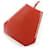 Hermès Hermes Vintage Leather Clochette Necklace Brown  - view 2