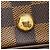 Borsa Louis Vuitton Damier Ebene Verona PM Rosso - vista 13