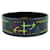 Bracelet Bangle Bandana HH Click GM d'Hermès Noir Multicolore  - vue 1