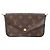 Louis Vuitton Monogram Multi Pochette Felicie Marrone Cachi