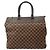 Borsa Boston Damier Greenwich PM Marrone Louis Vuitton - vista 2