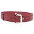 Gucci Microguccissima GG Pattern Red Leather Belt - view 2