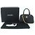 Bowling Borsa a mano in pelle caviar trapuntata Chanel Nero - vista 2