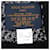 Sciarpa con Frange Monogram Louis Vuitton Nero Argento  - vista 7