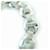 Hermès Hermes Vintage Chloris 925 Bangle Bracelet Silvery  - view 4