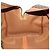 Céline Borsa Boston in tela Macadam CELINE in pelle PVC marrone e oro Auth ki6517 D'oro - vista 20