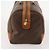 Céline Borsa Boston in tela Macadam CELINE in pelle PVC marrone e oro Auth ki6517 D'oro - vista 4