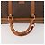 Céline Borsa Boston in tela Macadam CELINE in pelle PVC marrone e oro Auth ki6517 D'oro - vista 7