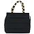 Sac à main Vala en chaîne Salvatore Ferragamo en nylon noir et or Auth gh1878 Doré - vue 13