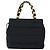 Sac à main Vala en chaîne Salvatore Ferragamo en nylon noir et or Auth gh1878 Doré - vue 2