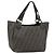 FENDI Zucca Canvas Tote Bag PVC Schwarz Braun Auth LNZ764
