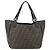 FENDI Zucca Canvas Tote Bag PVC Schwarz Braun Auth LNZ764 - Ansicht 2