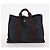 Hermès Borsa Tote HERMES in tela 2 pezzi Grigio Navy Auth bs33837 Marrone Blu navy - vista 10