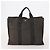 Hermès Borsa Tote HERMES in tela 2 pezzi Grigio Navy Auth bs33837 Marrone Blu navy - vista 2